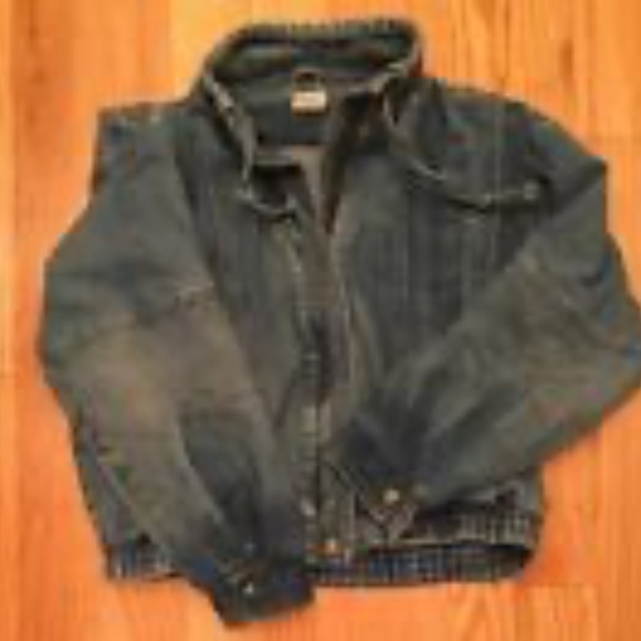jean snobs!! -made in Macau- Men’s Small VINTAGE 1980s Denim Jean Jacket - Picture 2 of 10